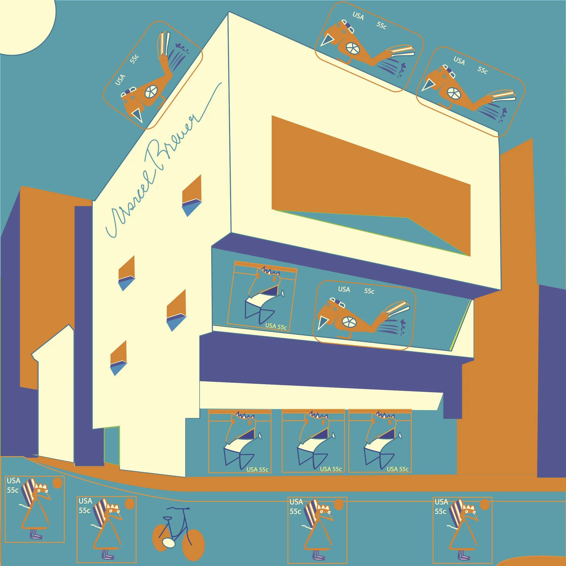  Cut Paper Poster... yes it's all little pieces of paper. 