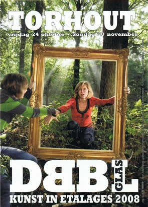 Dubbelglas Torhout: kunst in etalages: november 2008