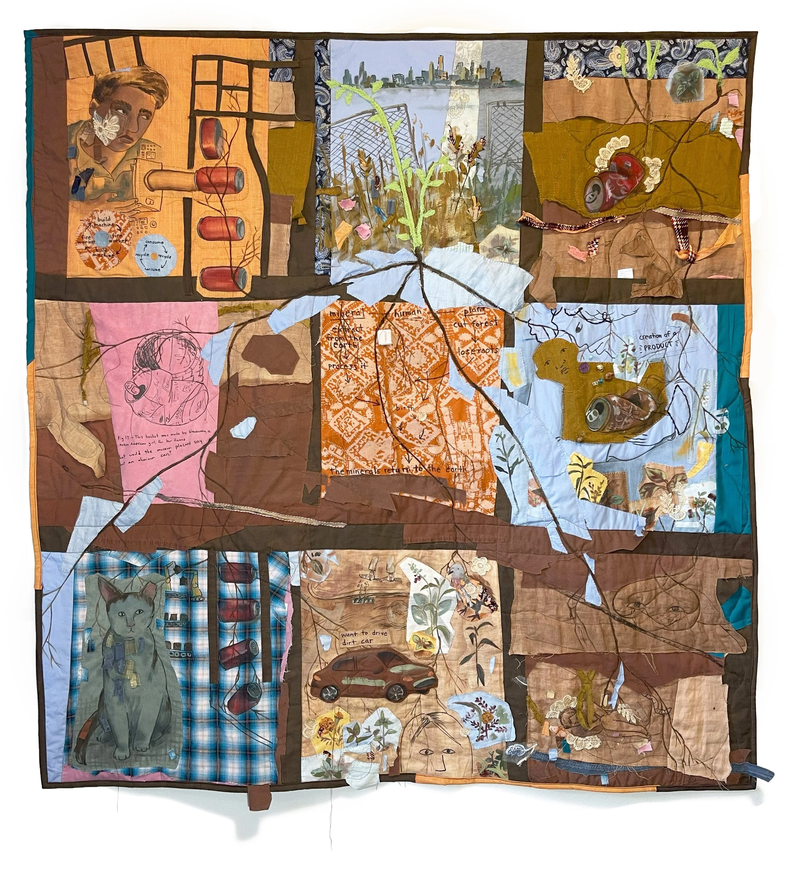 Fabric Paintings
