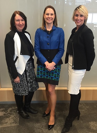 Patricia Ryan (Principal), Deb Coakley and Hannah Ellis (Principal)
