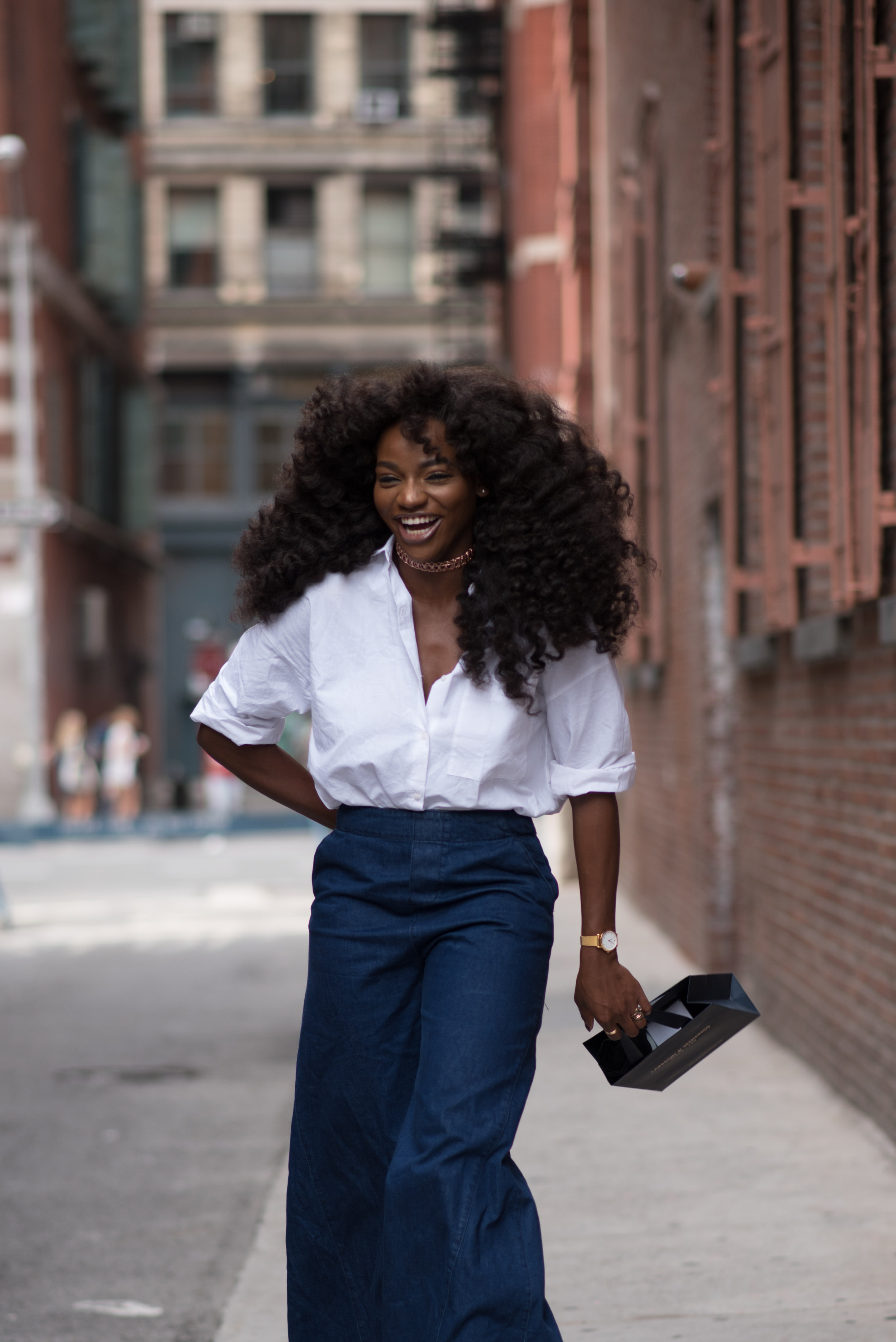 Nigerian Fashion Blogger & Creative Director, Asiyami Gold