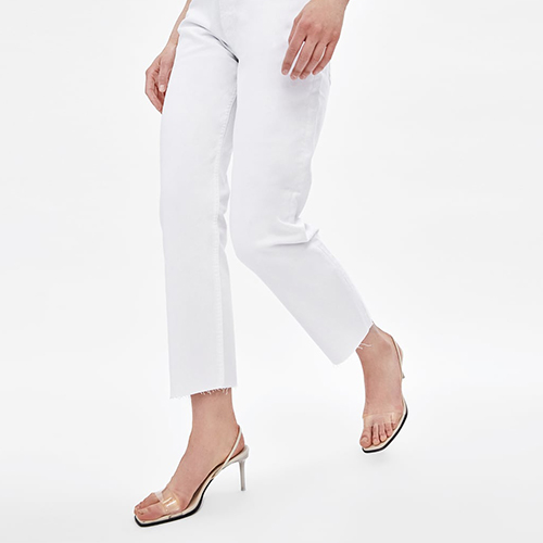 Zara Straight White