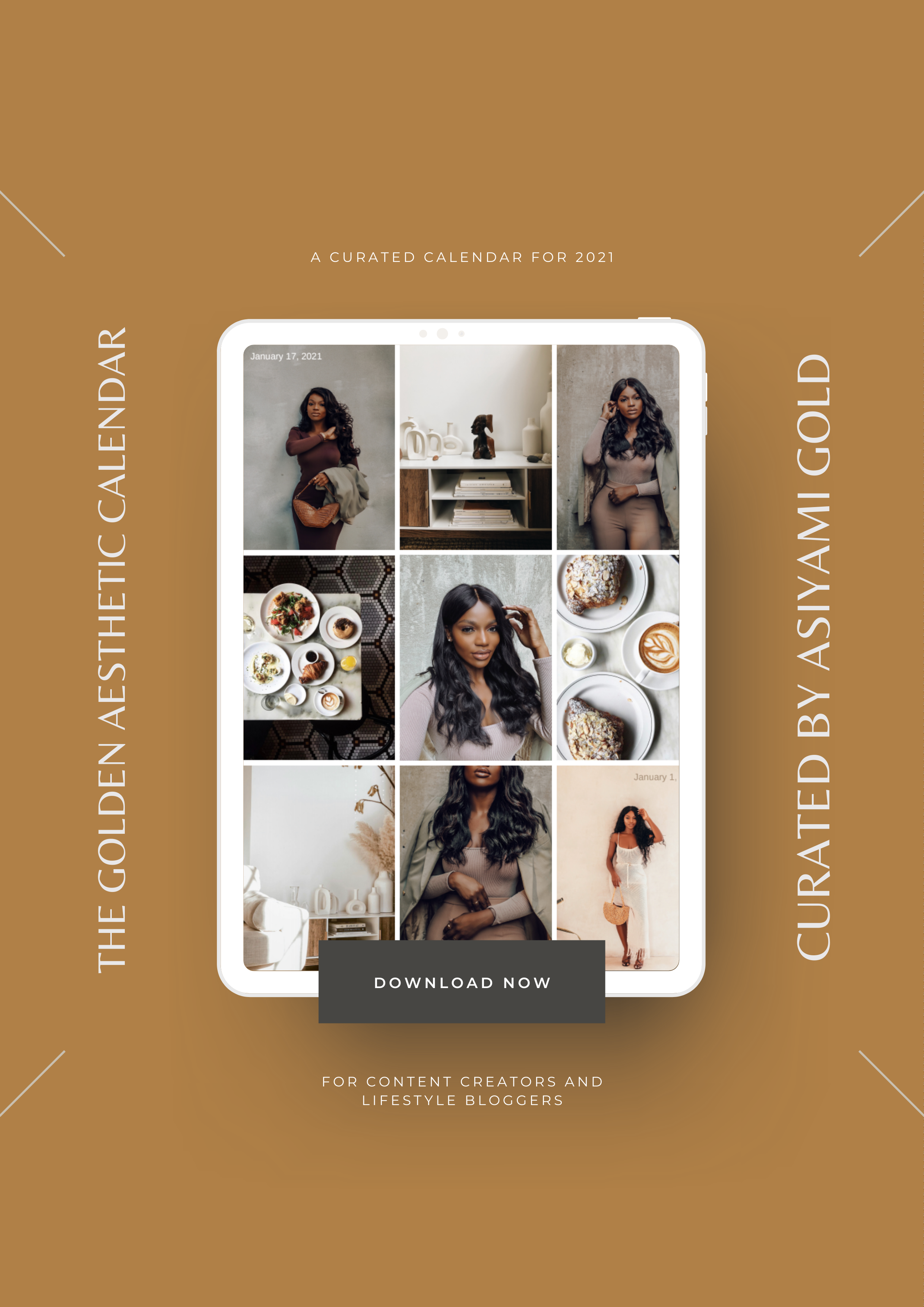 The Golden Aesthetic Calendar