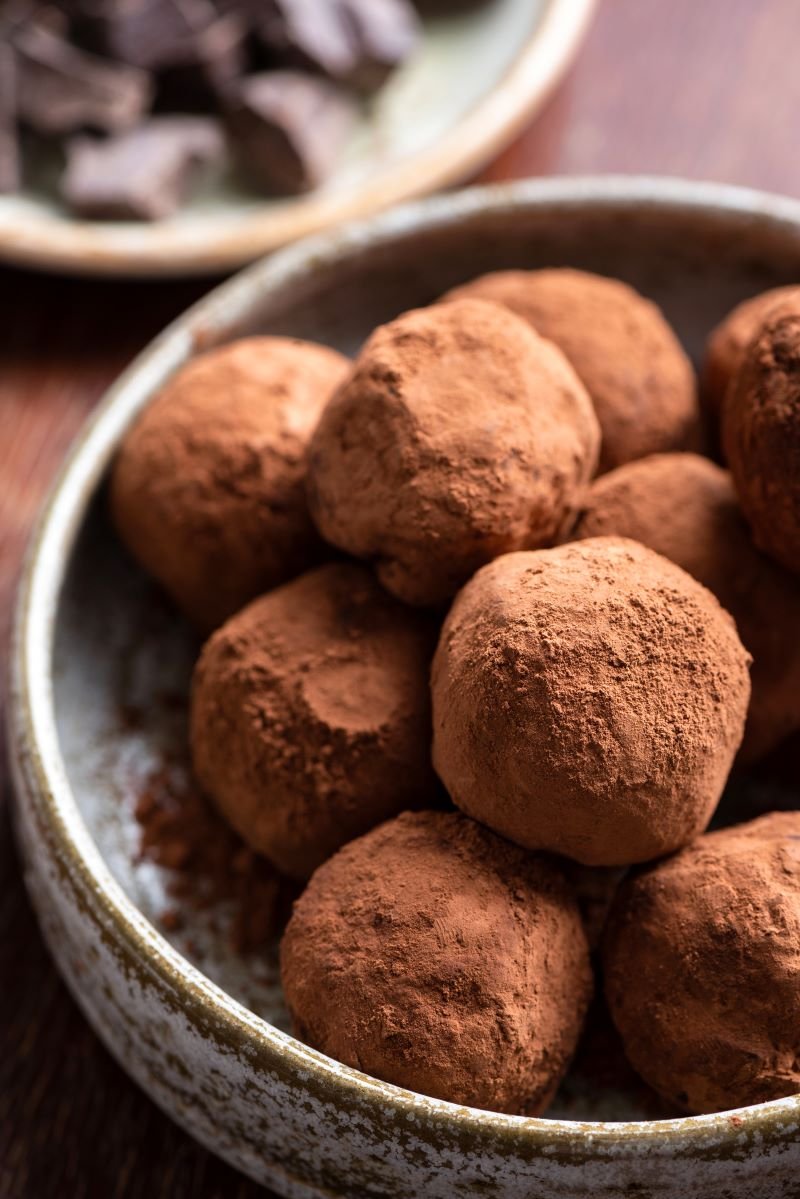 Dark Chocolate Truffles