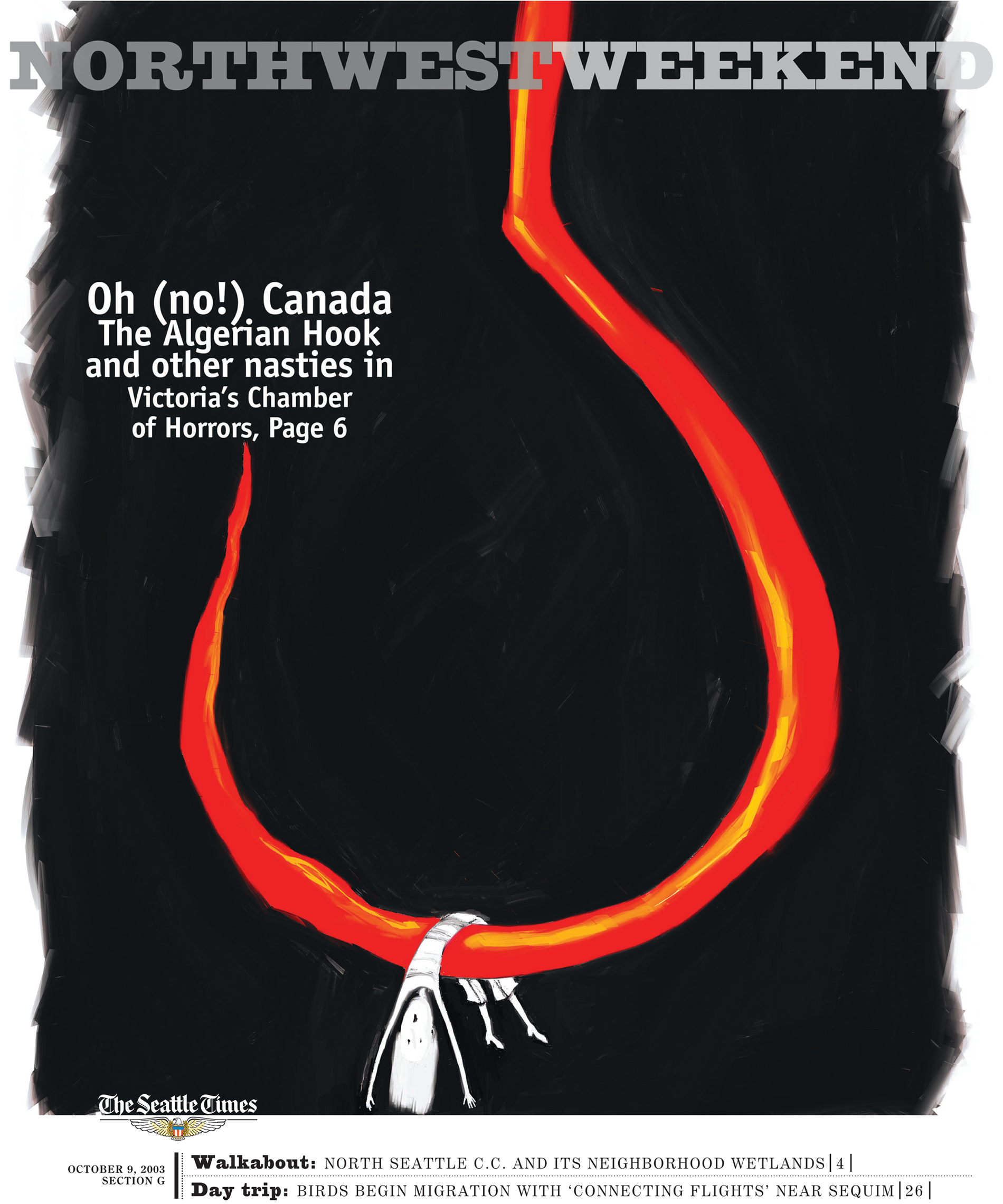 A pleasure to illustrate ... I think. As a child my family visited this museum in Victoria, BC. I remembered it for many years and was able to channel the terror of the exhibits. 