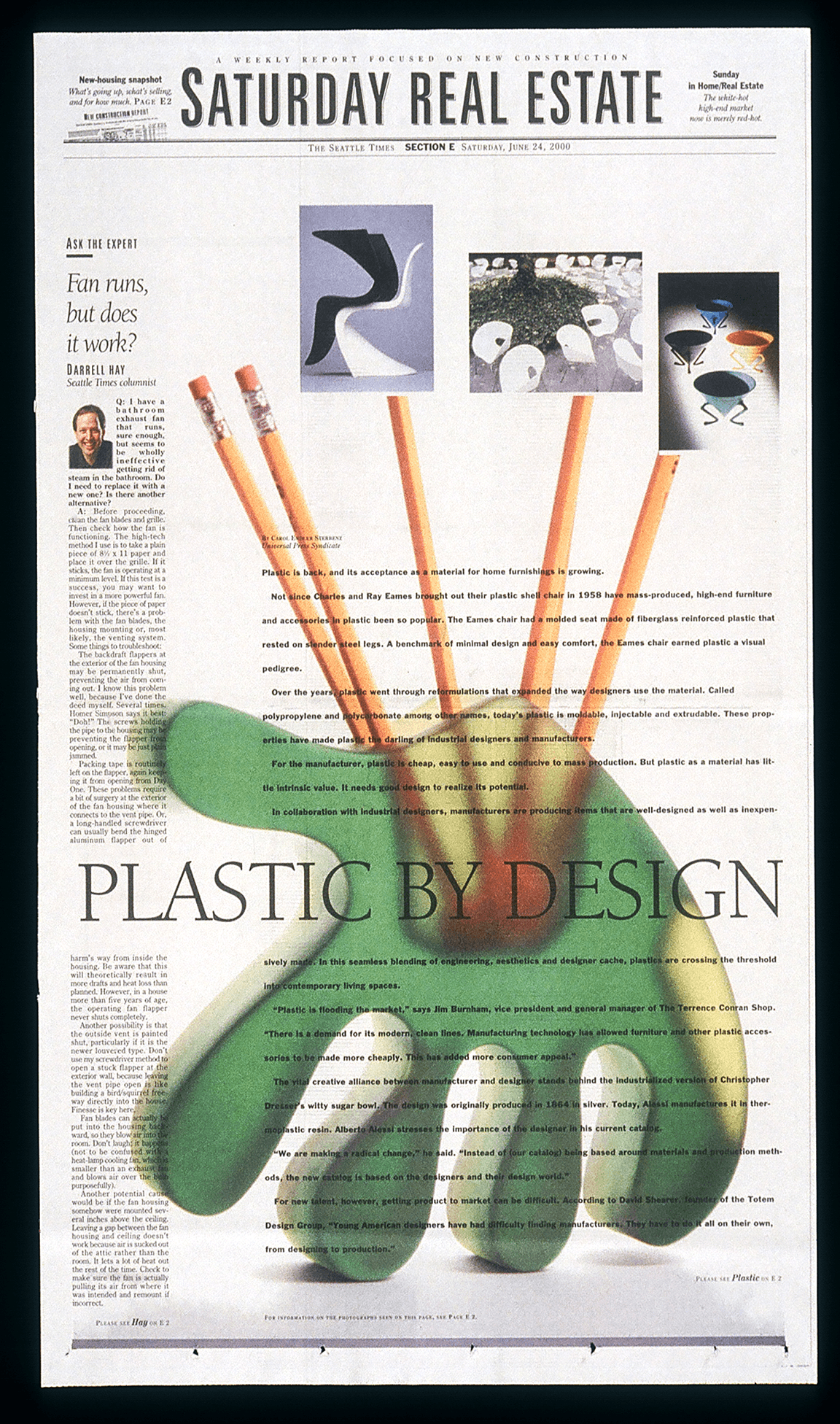 Plastic design.