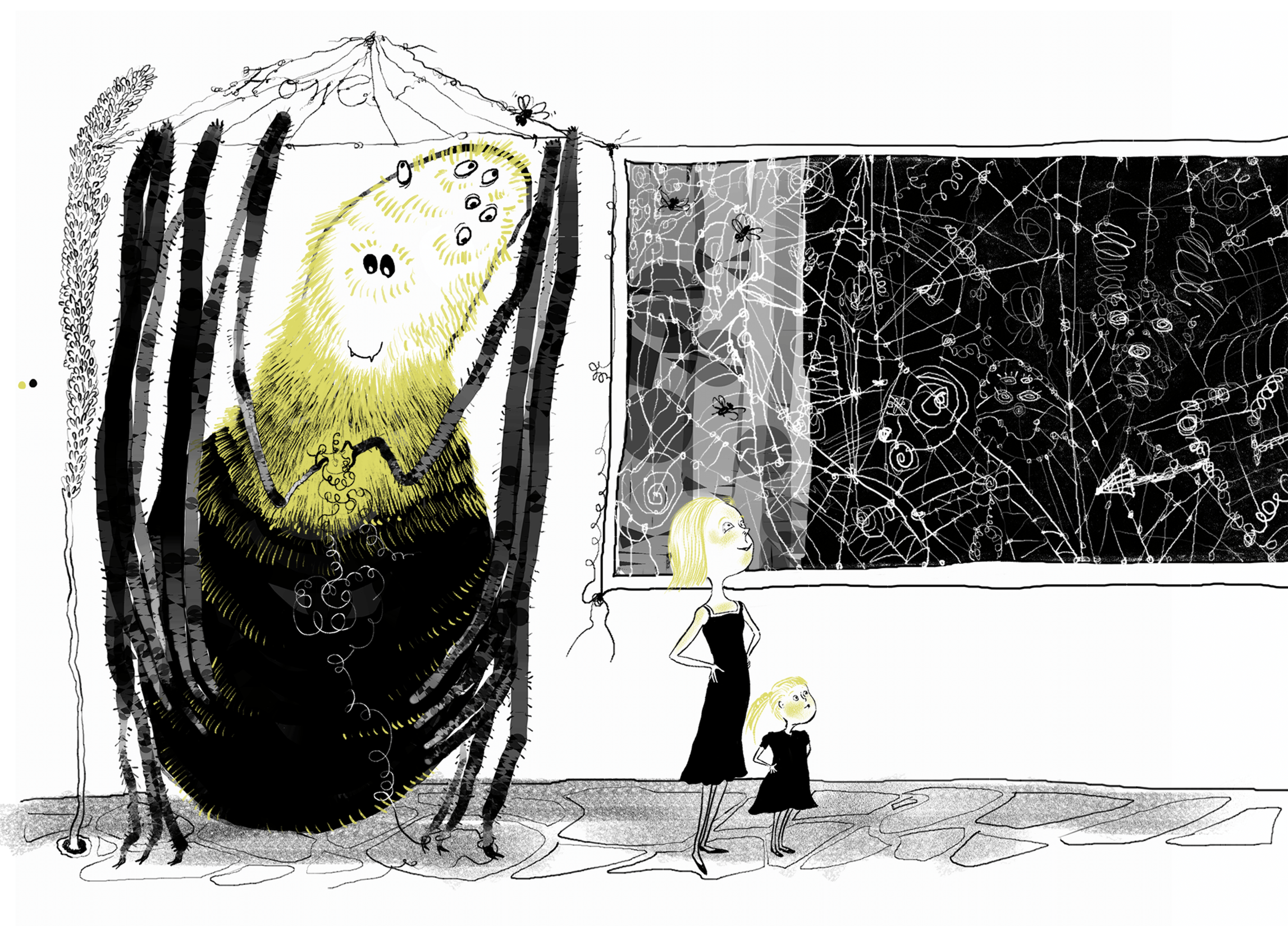 Working together. Another page for Leonard and the Flies.