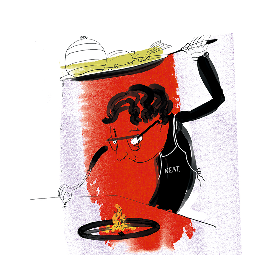 The neat cook.