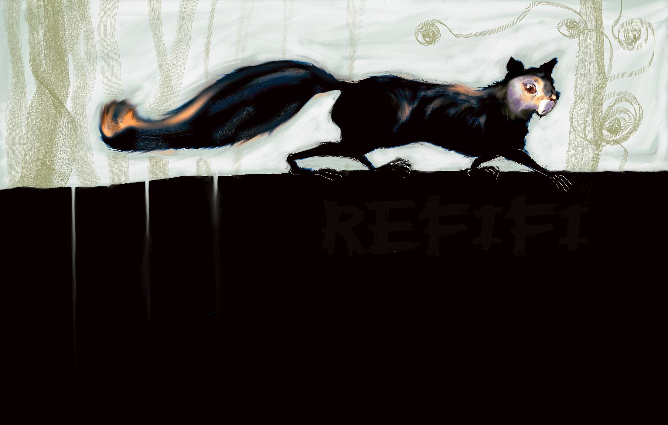 Cover for story about squirrel