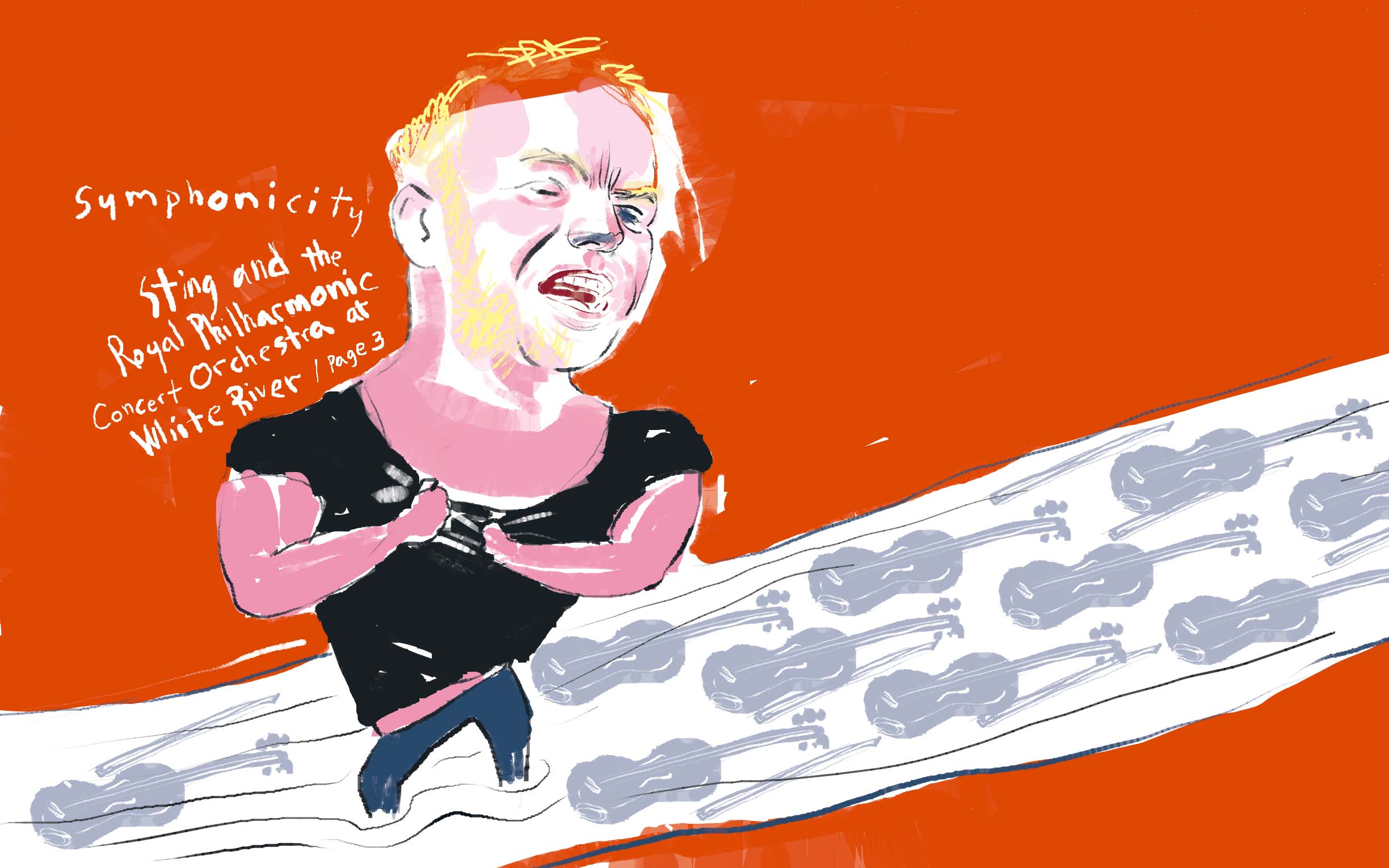 Sting and the Royal Philharmonic.