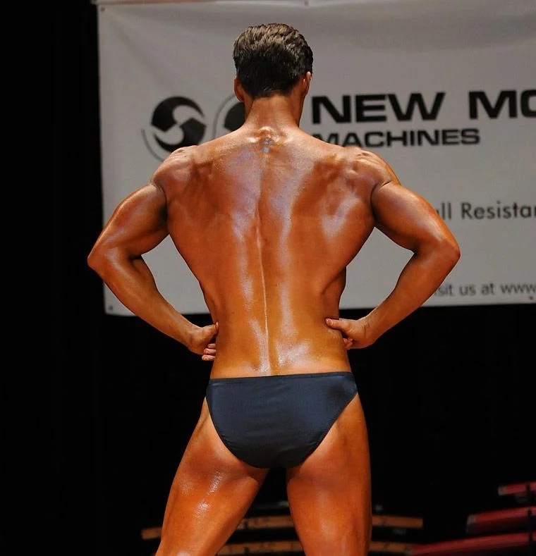 Lean but flat as a pancake.