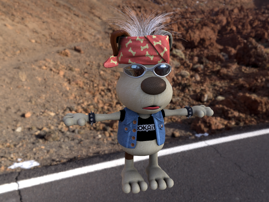 Bookaboo low poly model made for game