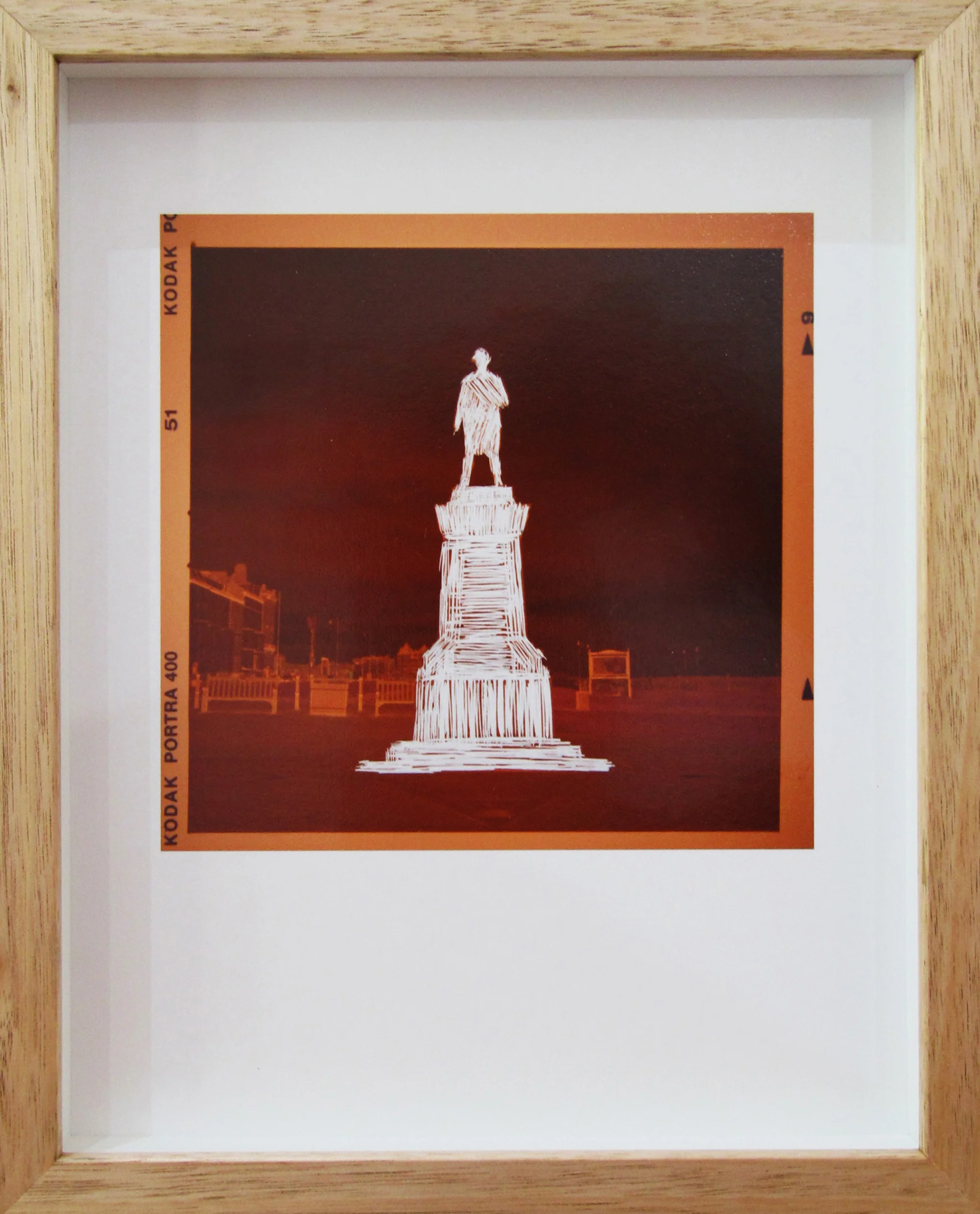 Unlearning Cook, Part One , 2016, Archival inkjet print, 8in x 10in. Install documentation image reproduced courtesy of Linden New Art. Photograph: Tom Pender