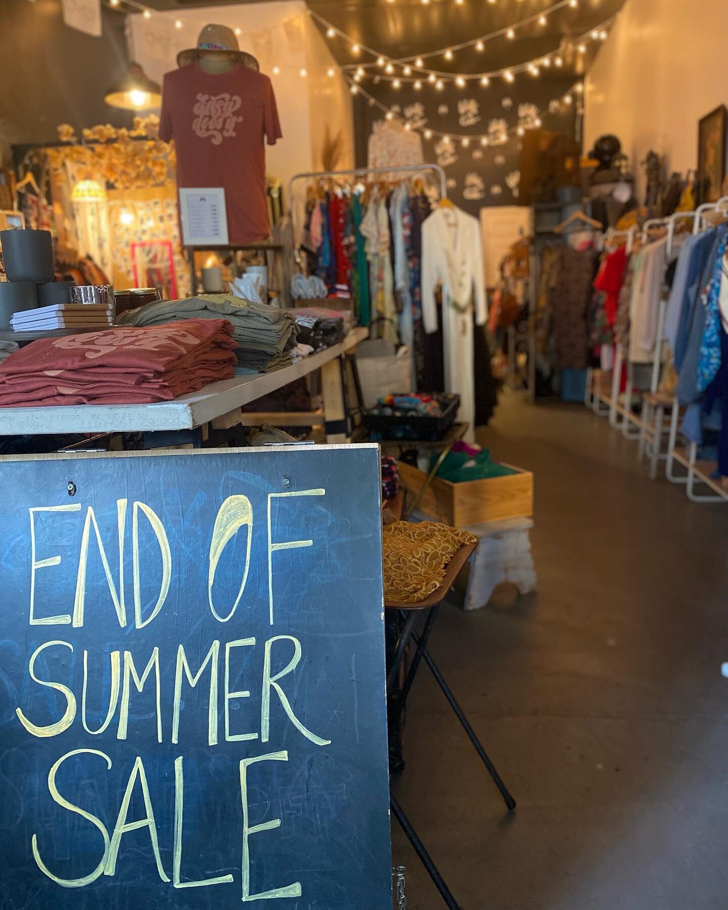 Swing by for our end of summer sale now through September 4th. We&rsquo;ve got BOGO FREE vintage bags, scarves, belts, shoes and summer styles. 🌞