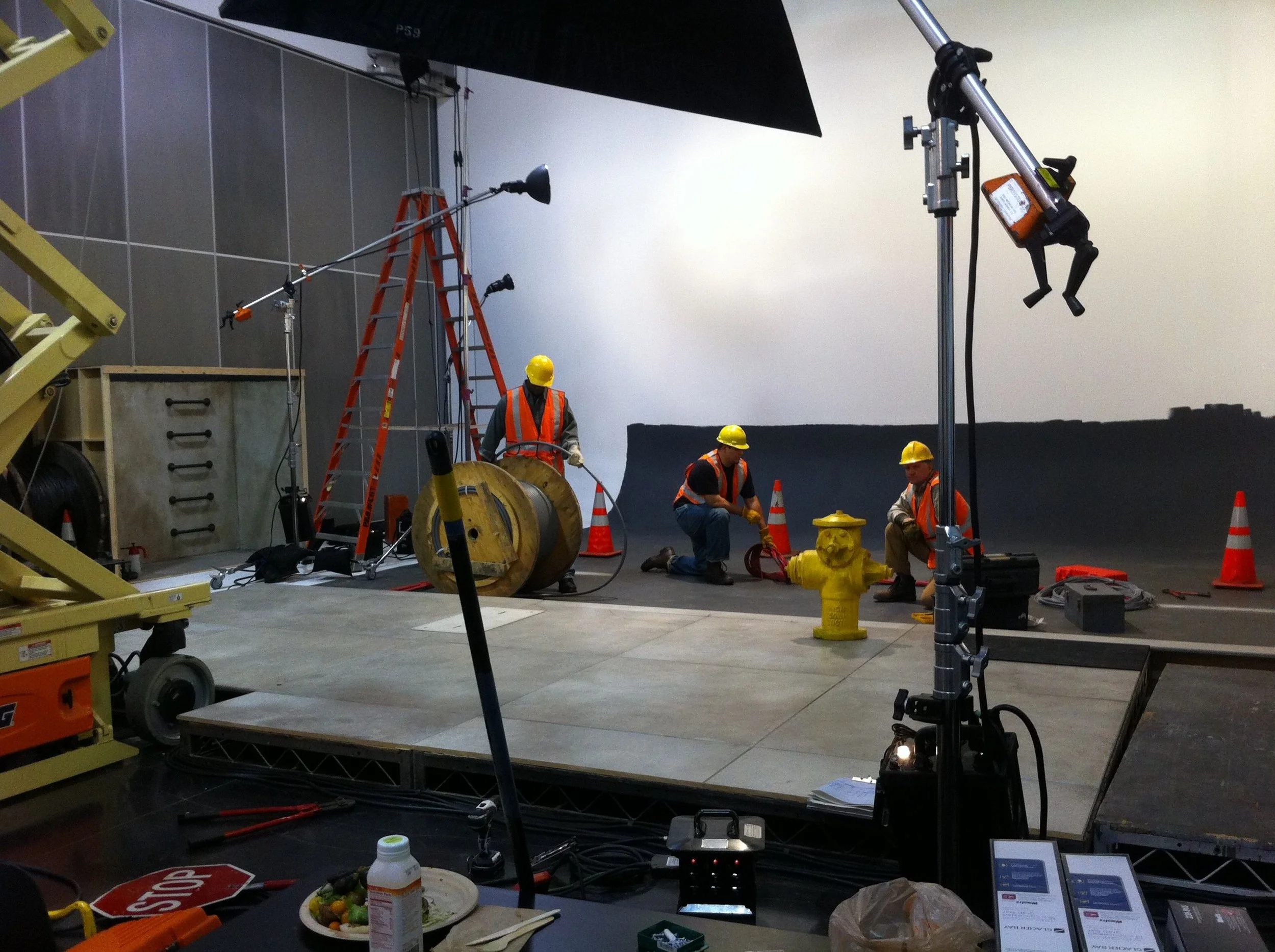 Verizon Print Campaign Set Design