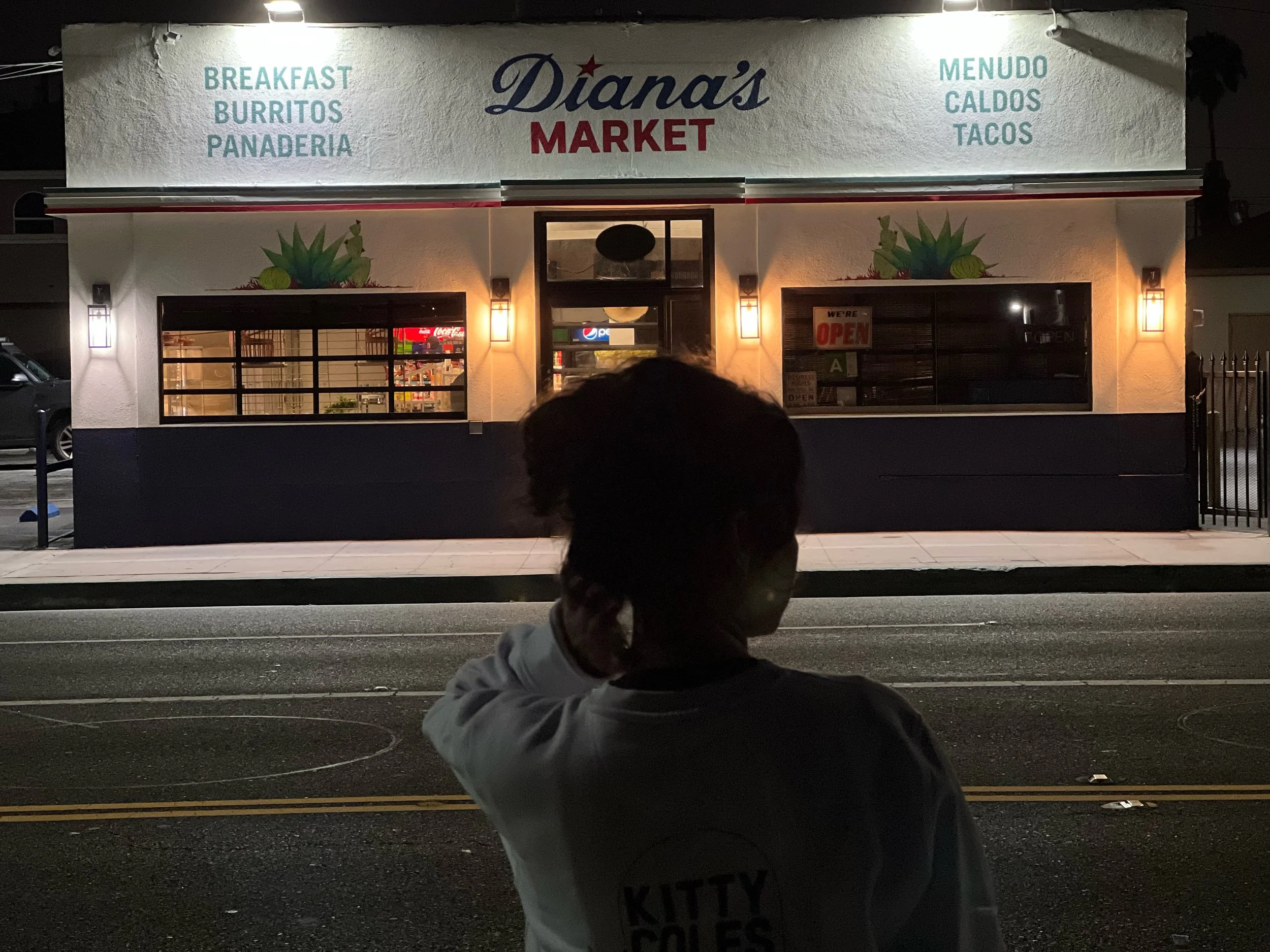 Signage for Diana&rsquo;s, Gardena, CA. 

#muralist #fifa2026