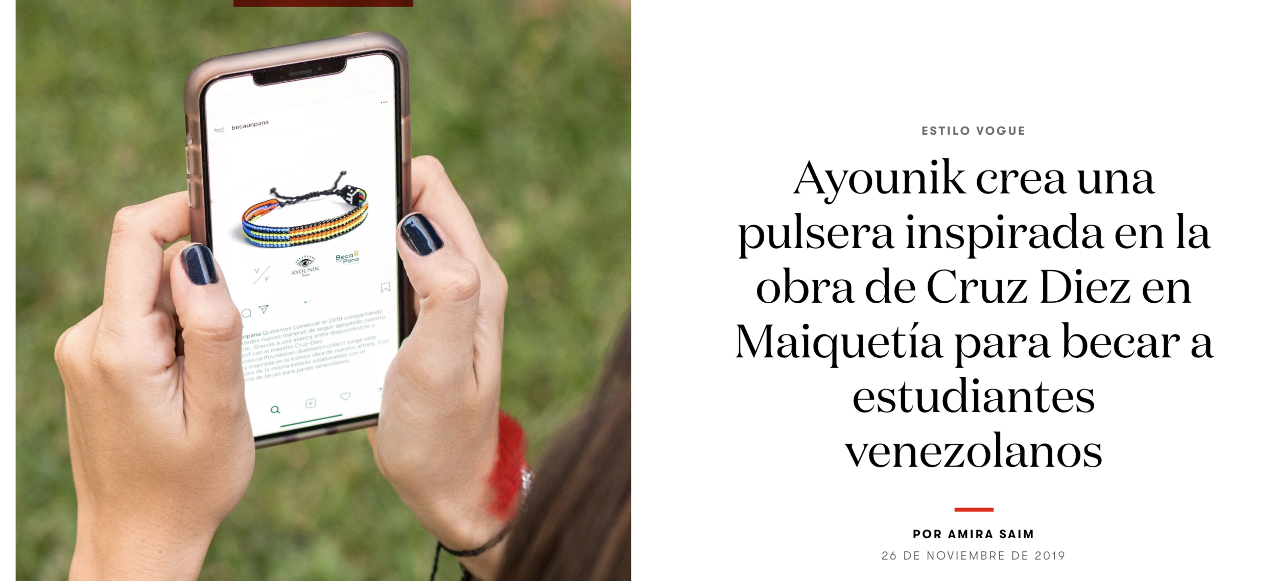 VOGUE MÉXICO Y LATINOAMÉRICA, NOVEMBER 2019, MÉXICO. READ HERE