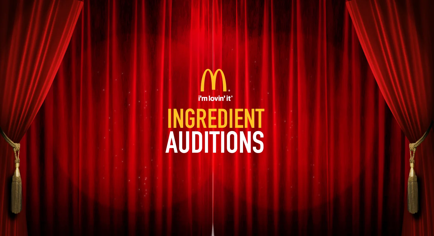 McDonald’s Ingredient Auditions