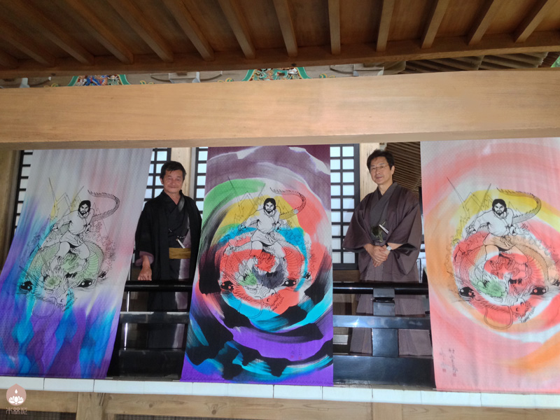 (左)奥田裕斎先生 (右)村上もとかさん