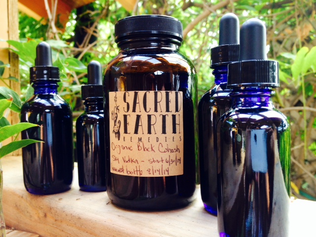 Sacred Earth Remedies Black Cohosh Tinctures