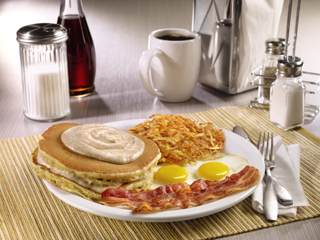 Denny's Pumpkin Pancake Breakfast (Image © Denny's)