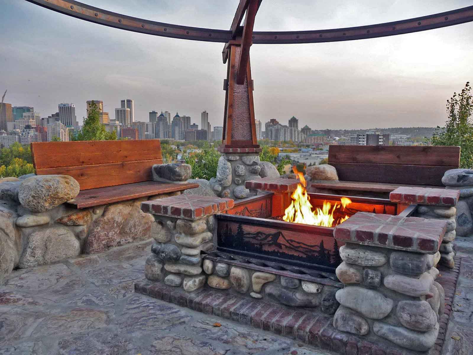 rosedale hill 1 residence fire pit