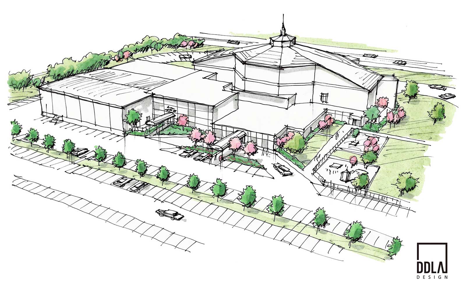 tulsa central church conceptual design