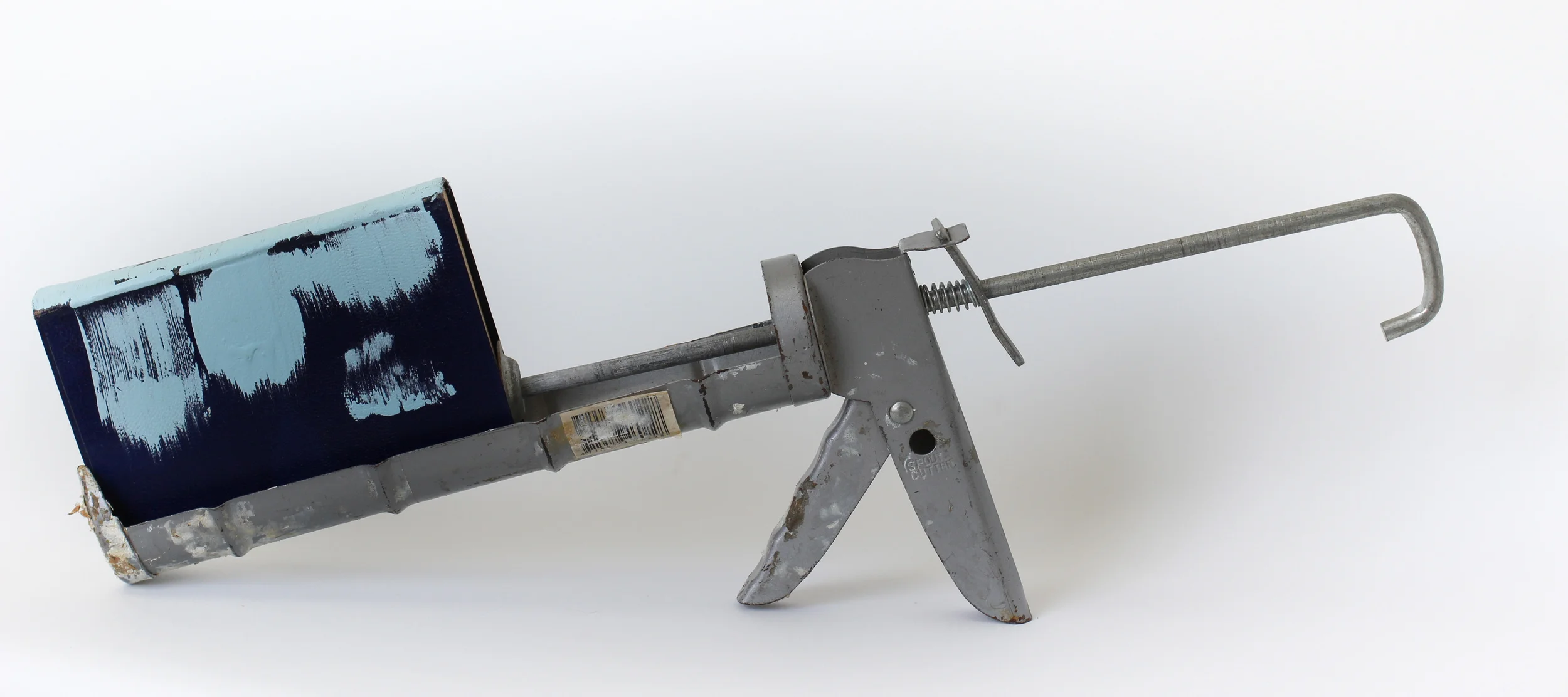 No. 3 Book, Paint and gun, 2014