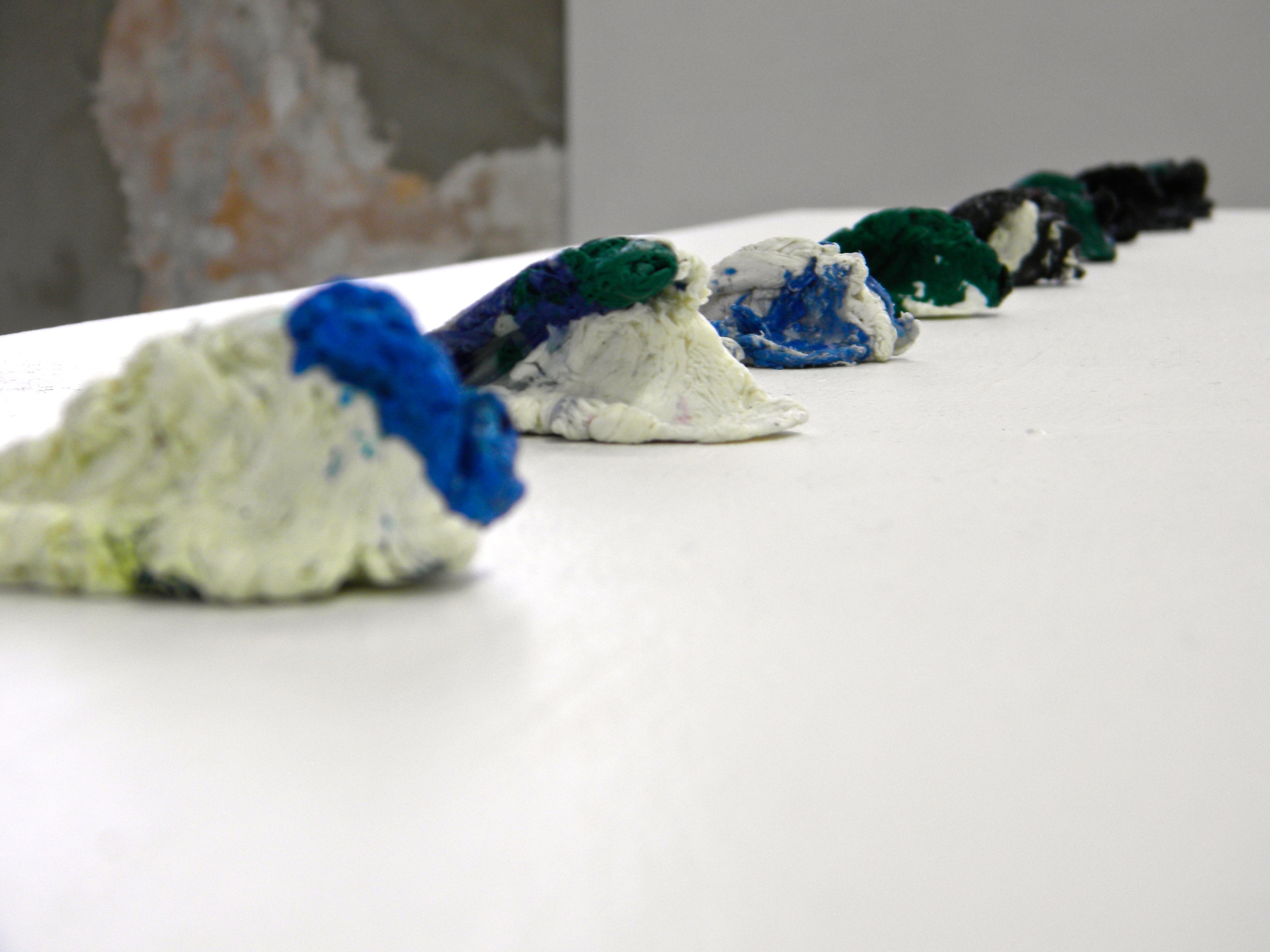  INO (detail)  2014  Recycled plastic&nbsp;(salvaged during the Rena Disaster)&nbsp;  Dimensions vary   Enquire about this work  