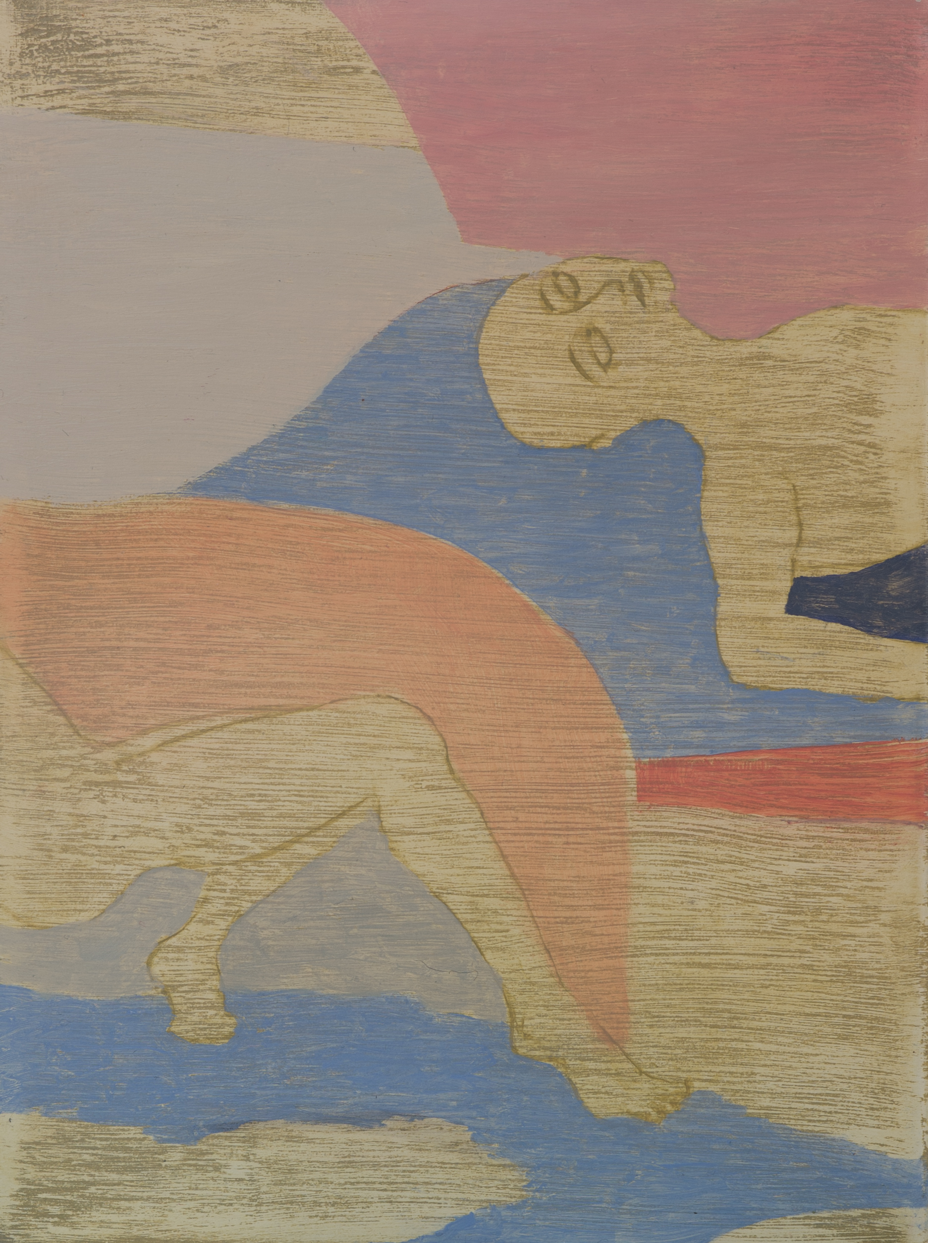 He Dreams 2013 Oil on canvas 20 x 15cm