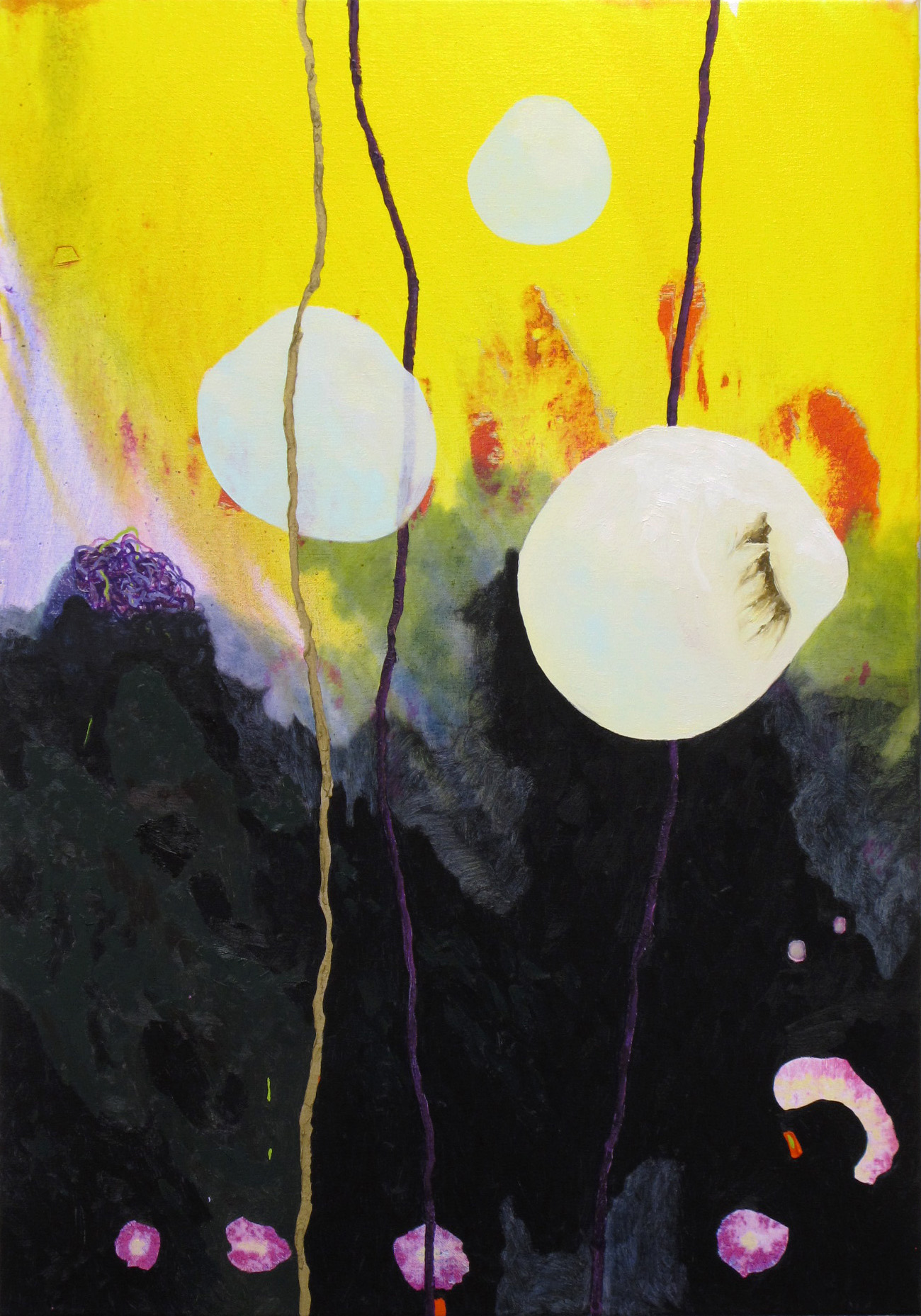 The 2014 Wallace Art Awards - Finalist Evan Woodruffe 25th June 2014 Mixed media on linen 100 x 70cm Enquire
