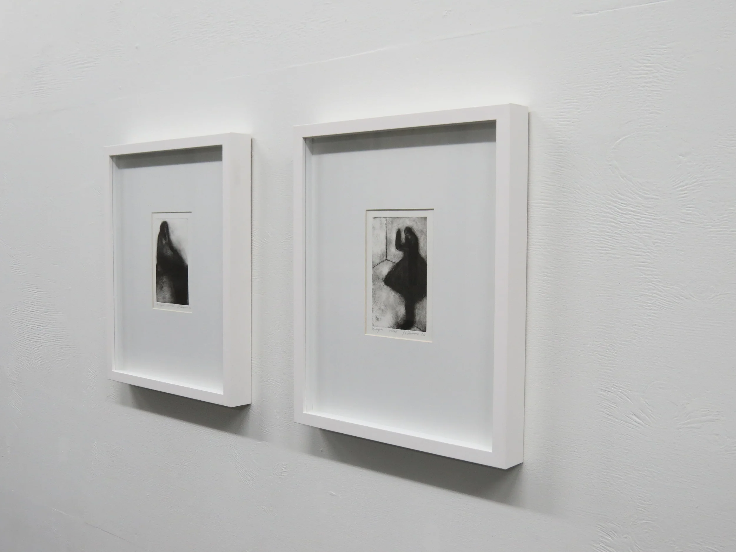   Untitled (1&amp;2)    2004    Drypoint,&nbsp;  Original 1/1    46 x 38cm framed&nbsp;  
