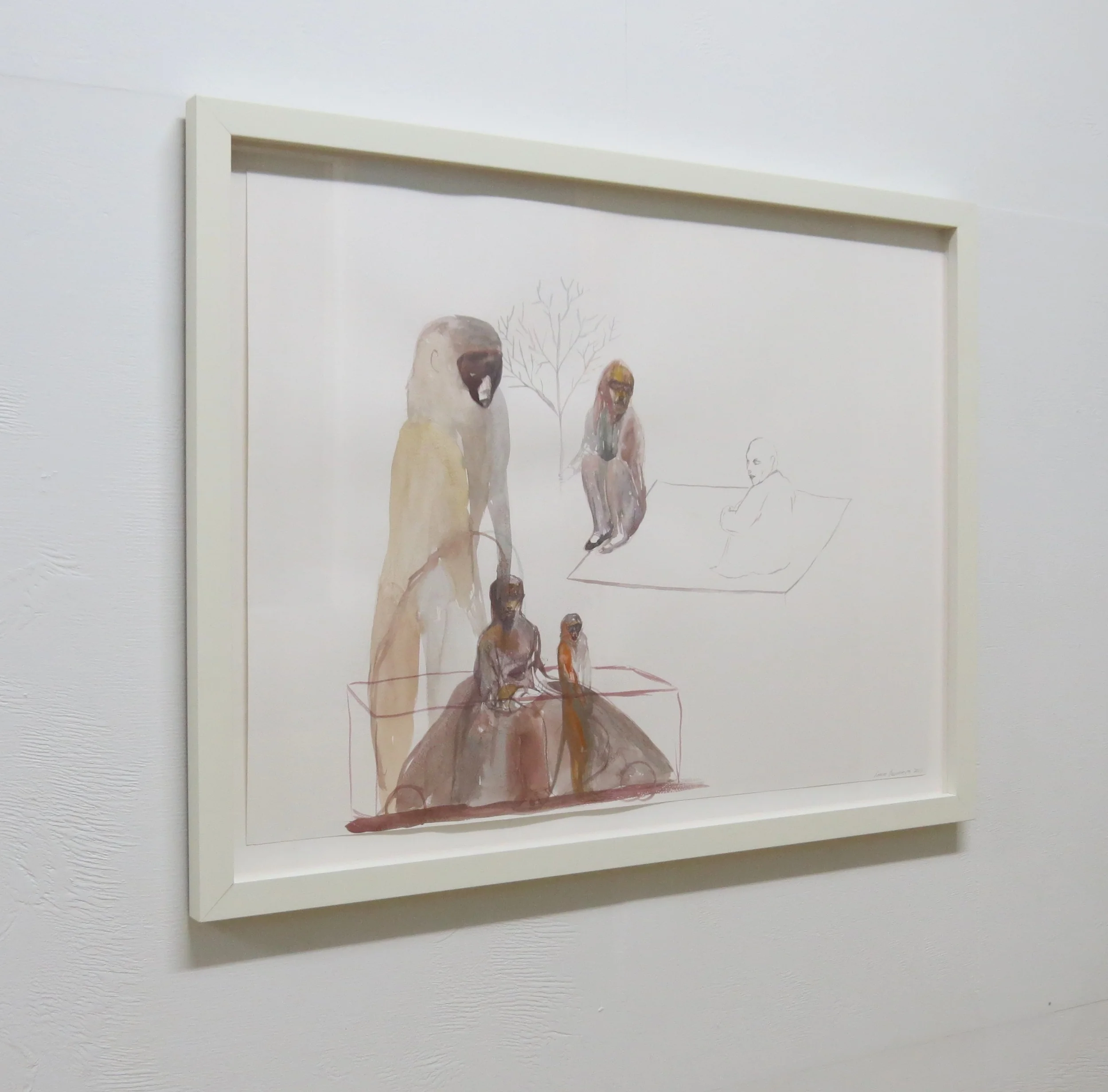   Monkey Business    2010    Watercolour on paper    66 x 86cm framed     Enquire   