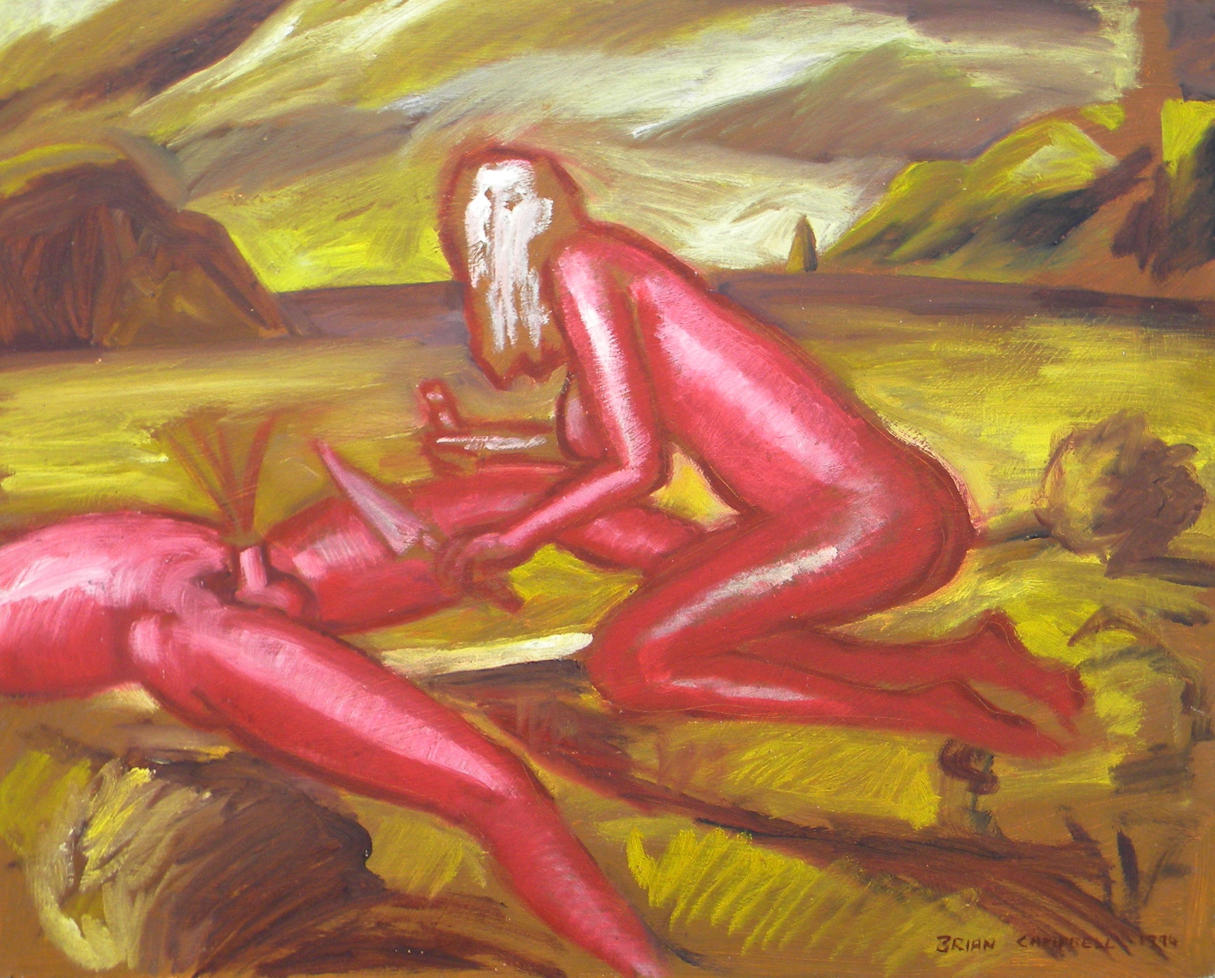   Brian Campbell    Bobbitt    1994    Oil on board    48 x 60cm     Enquire   