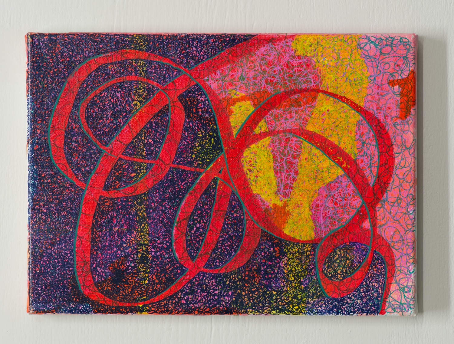 1st January 2015 2015 Acrylic on linen 35 x 25cm Private Collection