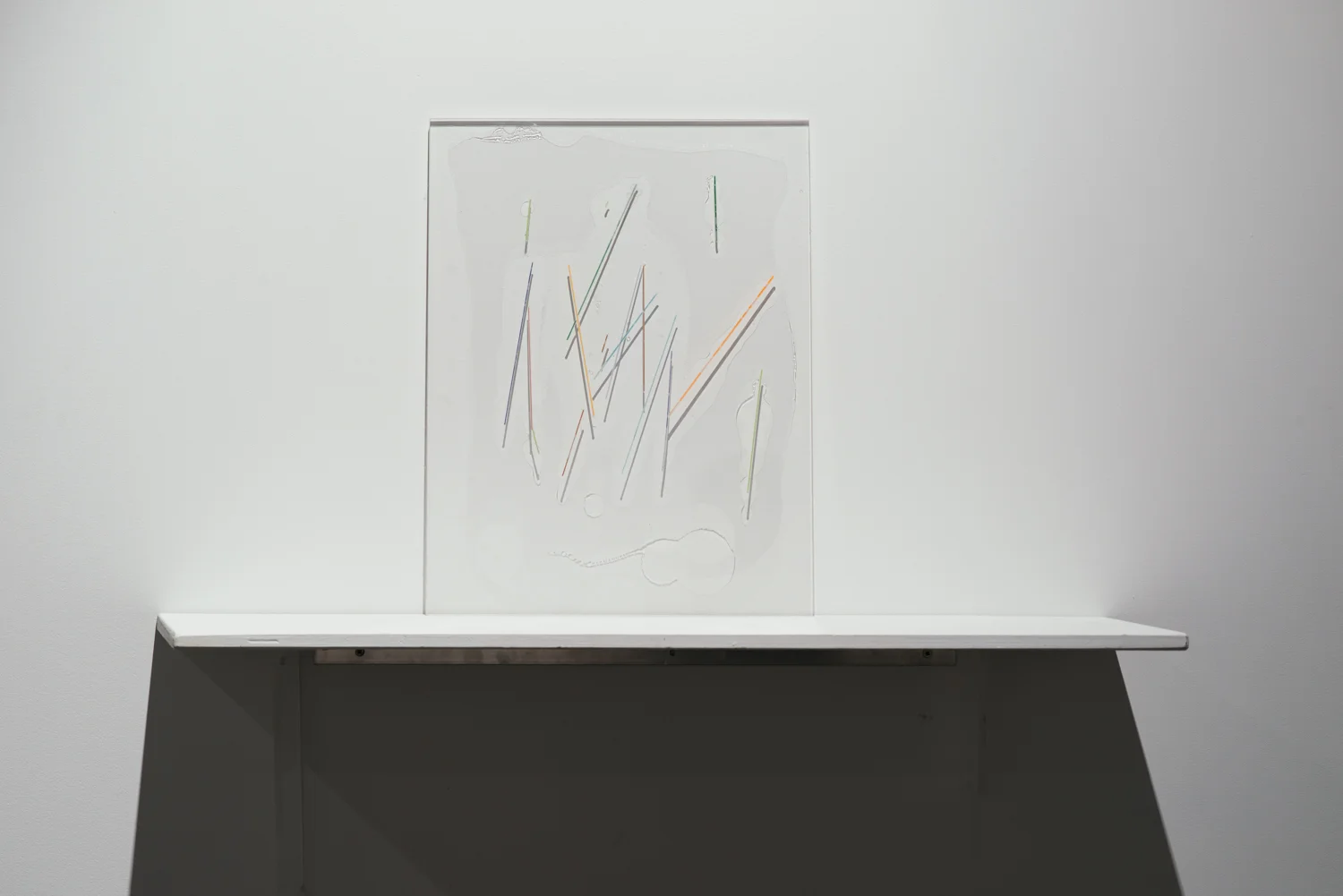 Ben Pearce I Often Miss Beaty All Around Me 2015 Cast glass, acrylic 37 x 29.3cm
