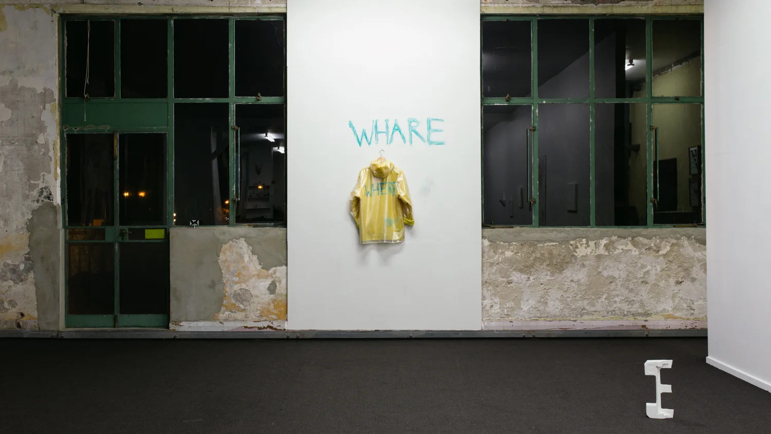 Samin Son (installation) with Glen Hayward E-Spot 2012 Wood & paint 36 x 17.5 x 7cm 