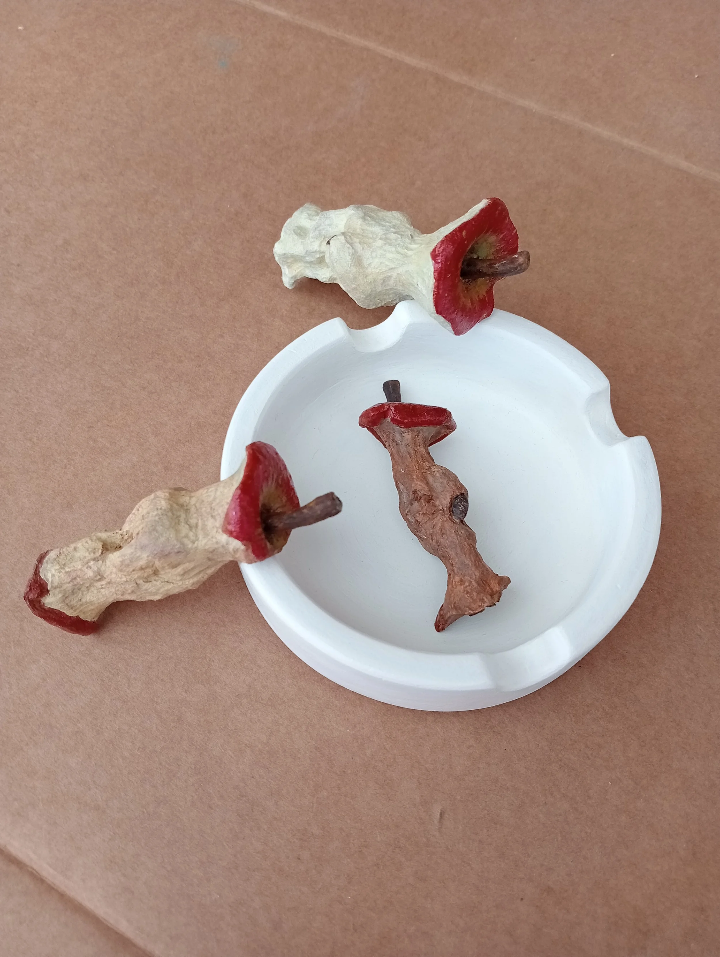 Glen Hayward, The Middle Ages (set with ashtray), 2006, Wood, paint, dimensions vary, $3500 NZD incl. gst.jpg