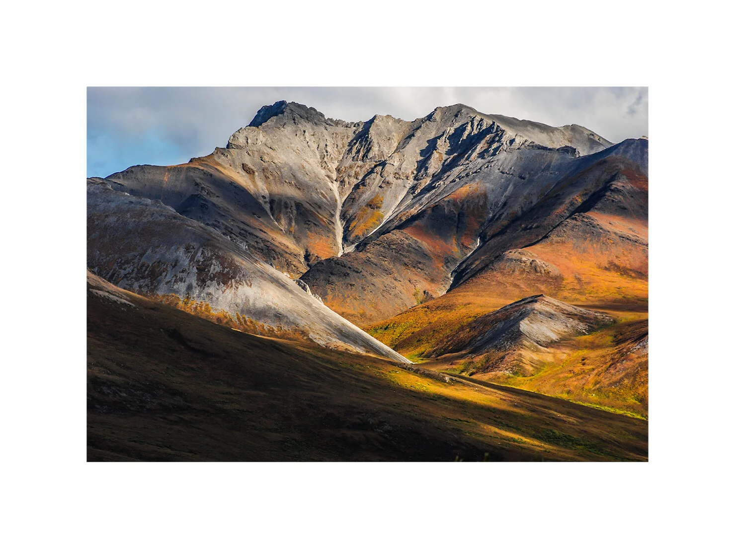 Unnamed mountain. Arctic National Wildlife Refuge, Alaska 