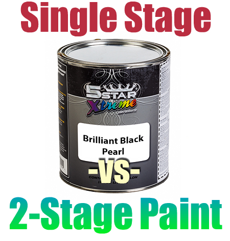 Single Stage Auto Paint Color Chart