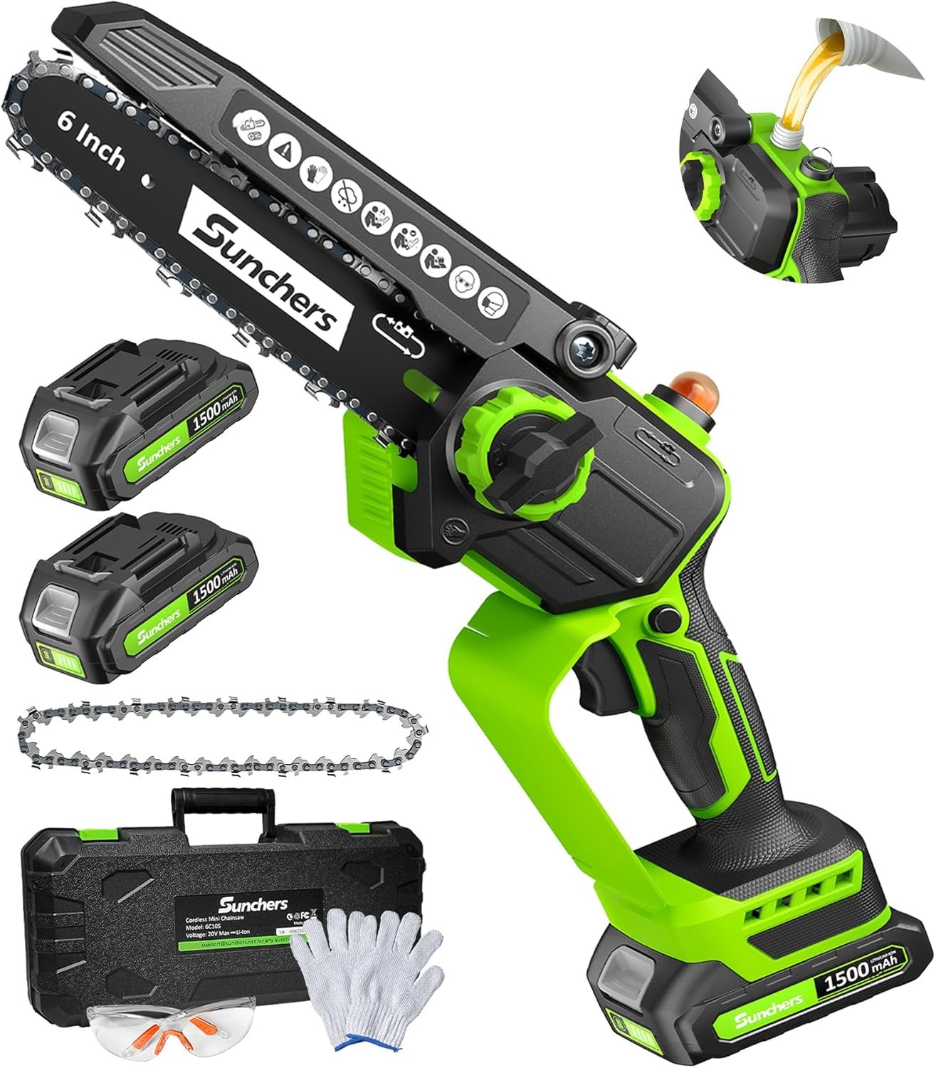 6 Inch Electric Chainsaw