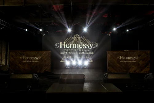 Hennessy X Scott Campbell Event Production Design Los Angeles Was