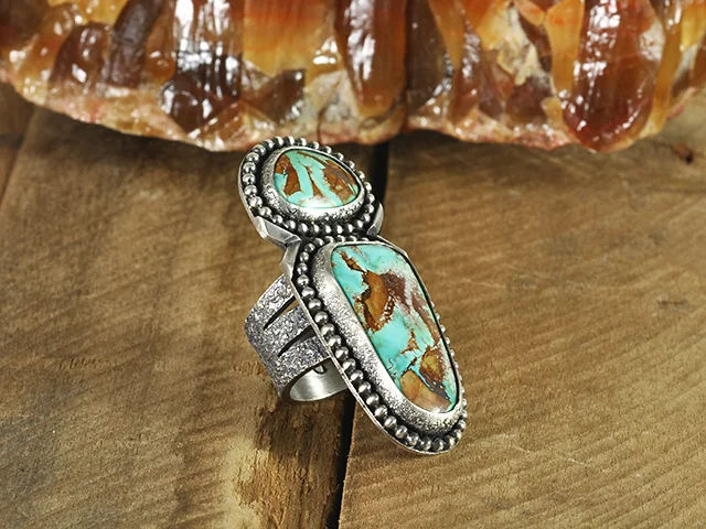 Royston Turquoise Sterling Silver Ring