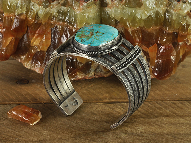 Turquoise Mountain Sterling Silver Cuff Bracelet