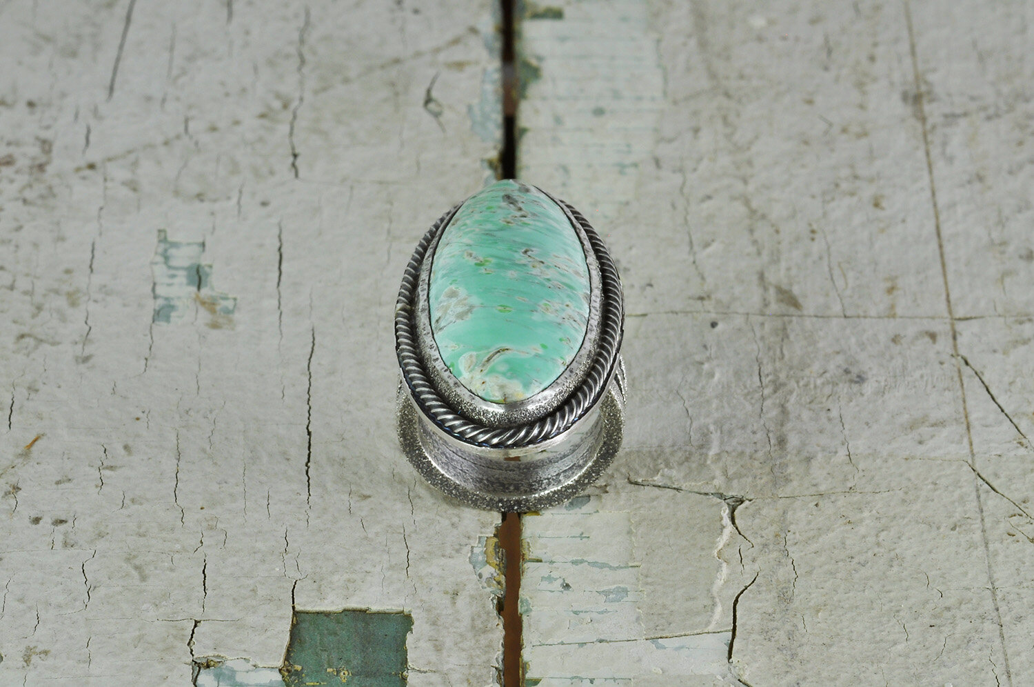 Utah Variscite Variscite Ring Sterling Silver Ring by RedPaw