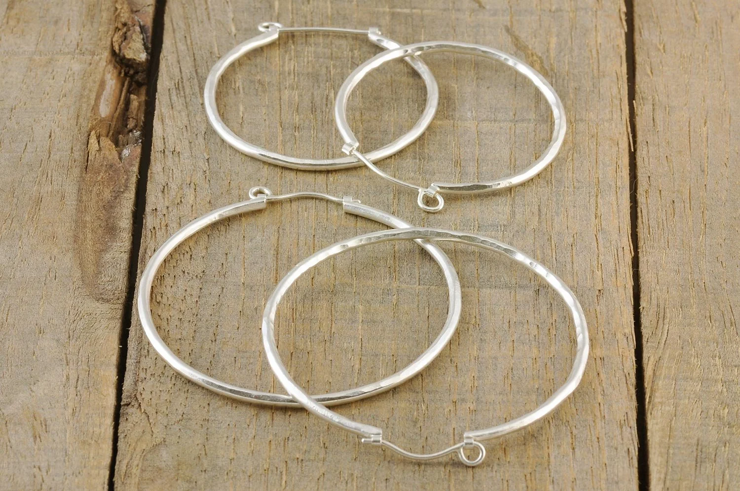 Sterling Silver Hoop Earrings