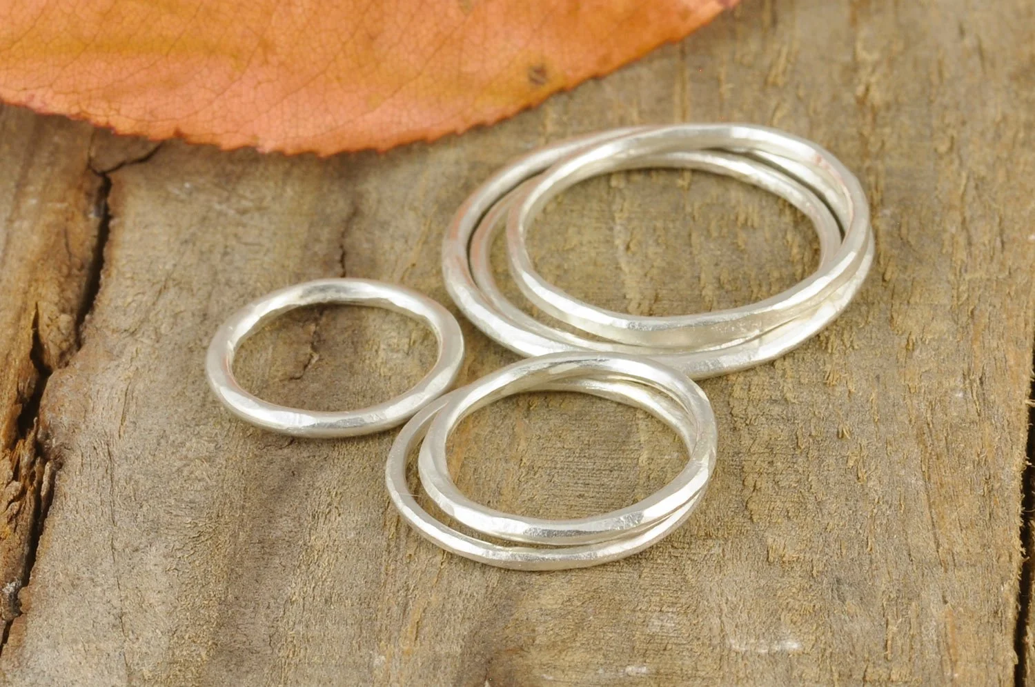 Stackable Sterling Silver Ring Band