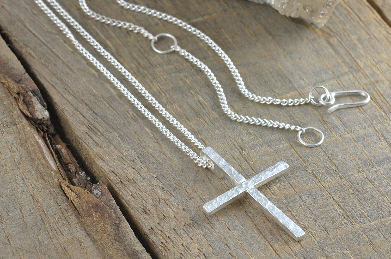 Sterling Silver Cross Necklace