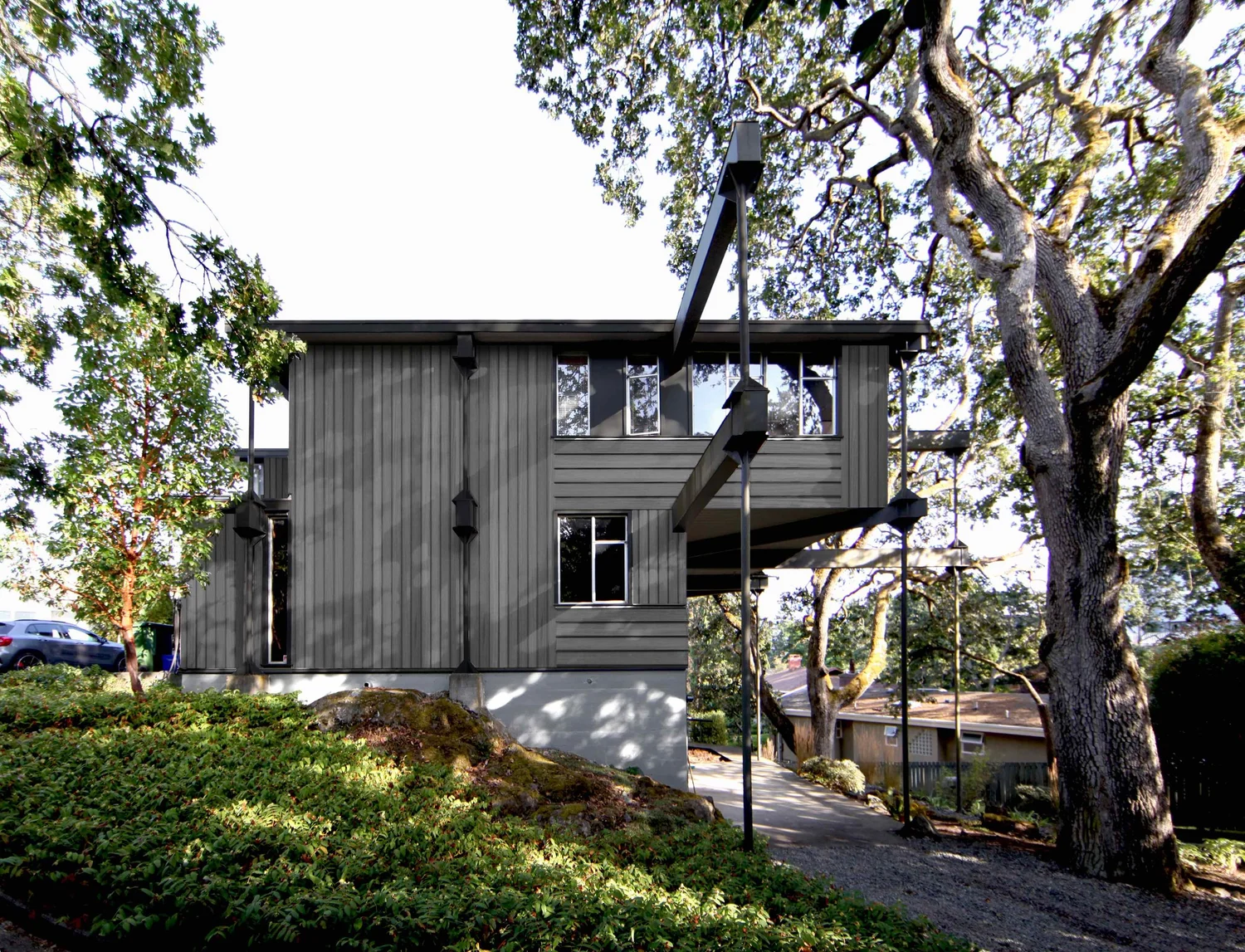 Mid Century Modern Home Design In Victoria Bc