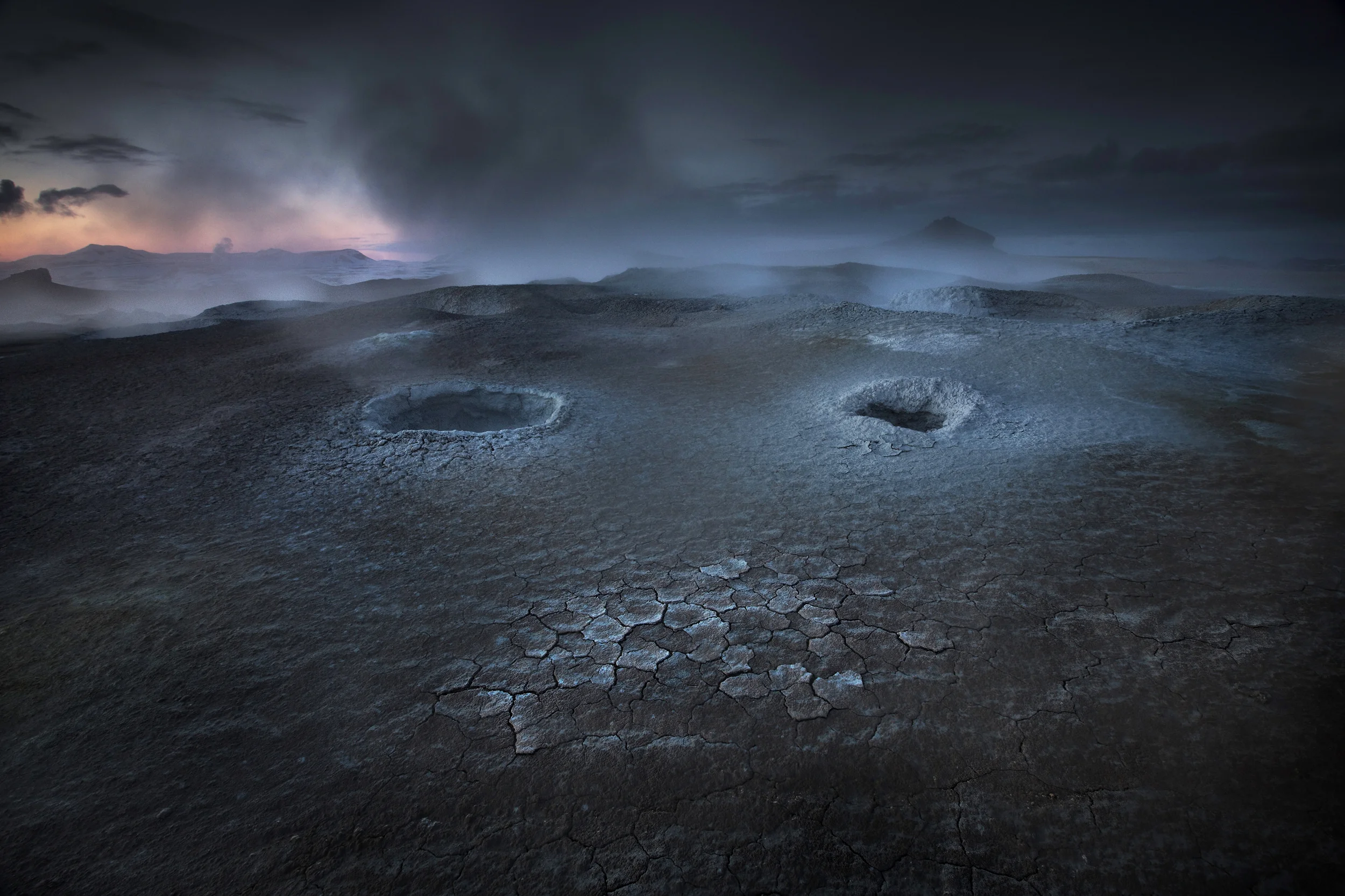 Geothermal area of Námafjall